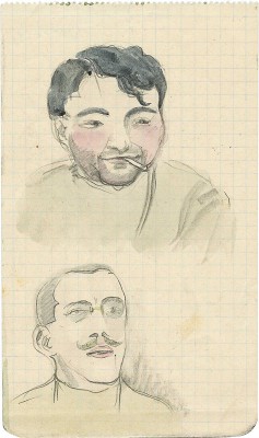 Митрохин Дмитрий Исидорович. Два мужских портрета